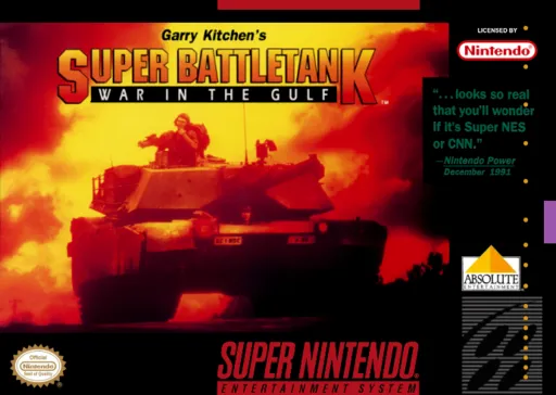 Garry Kitchen's Super Battletank - War in the Gulf (USA)